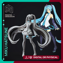 Miku Hatsune - Volcaloid - 120 mm Fanart Model