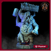 Grotesque Abomination Demon (3 sizes) | 90mm tall | 28mm scale | 32mm scale | Daemon Miniature Proxy | Dungeons and Dragons | - Only-Games