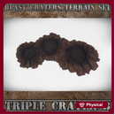 Triple Crater B: Blast Craters Terrain Set