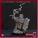 Alvar Jotunnbani - Dwarf Mountain King (Lok-Badar Dwarven Defenders)