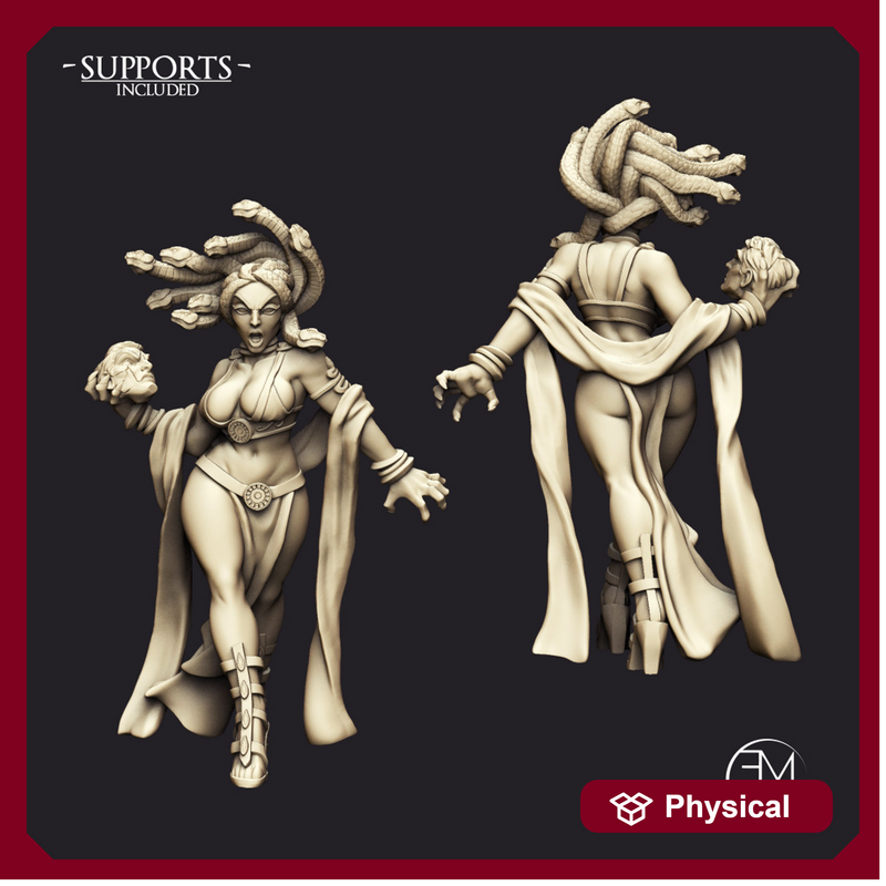 Medusa - Snake Cult Beauty (Fantasy Pin-Up) (AMAZONS! Kickstarter)