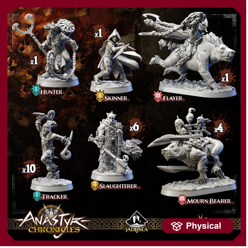 ANASTYR CHRONICLES - SET Enemies Minions & Elites - Rise of the Blood Witch