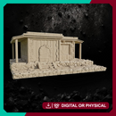 Desert Outpost Barracks - Frontier Garrison STL for DnD & Wargaming