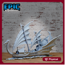 [Tactical Size] Dark Elf Ship - The Crescent