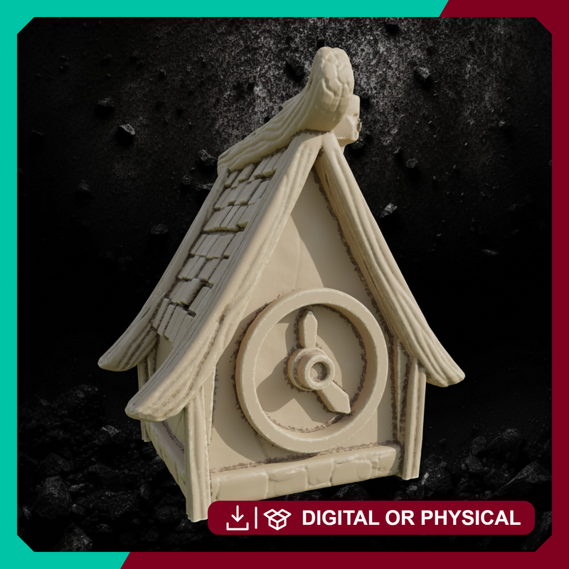 Townhouse 4 - Fantasy Village Terrain STL, DnD & Wargaming Scenery