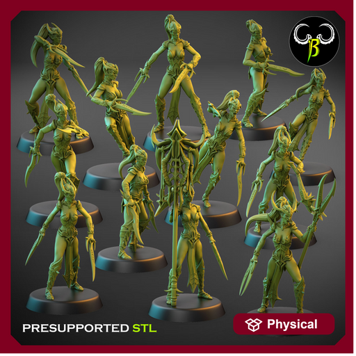 Spider cultists with dual blades - Only-Games