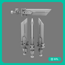 Space Knights Fantasy Cloud Sword LEFT