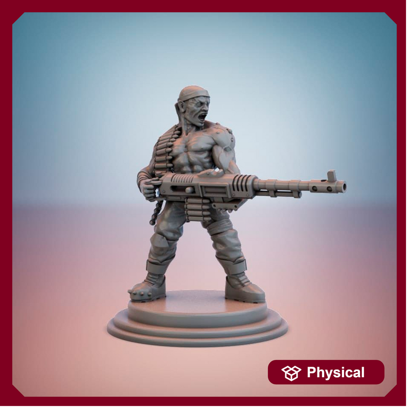 Cultist Rabble. Machine Gun Specialist. - Only-Games