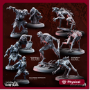 Feral Werewolves | Bestiarum | Wargaming DnD Miniatures