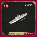 1/600 HNoMS Olav Tryggvason minelayer ship