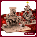 Chimney and Christmas Tree