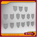 Knightly Shields set X15