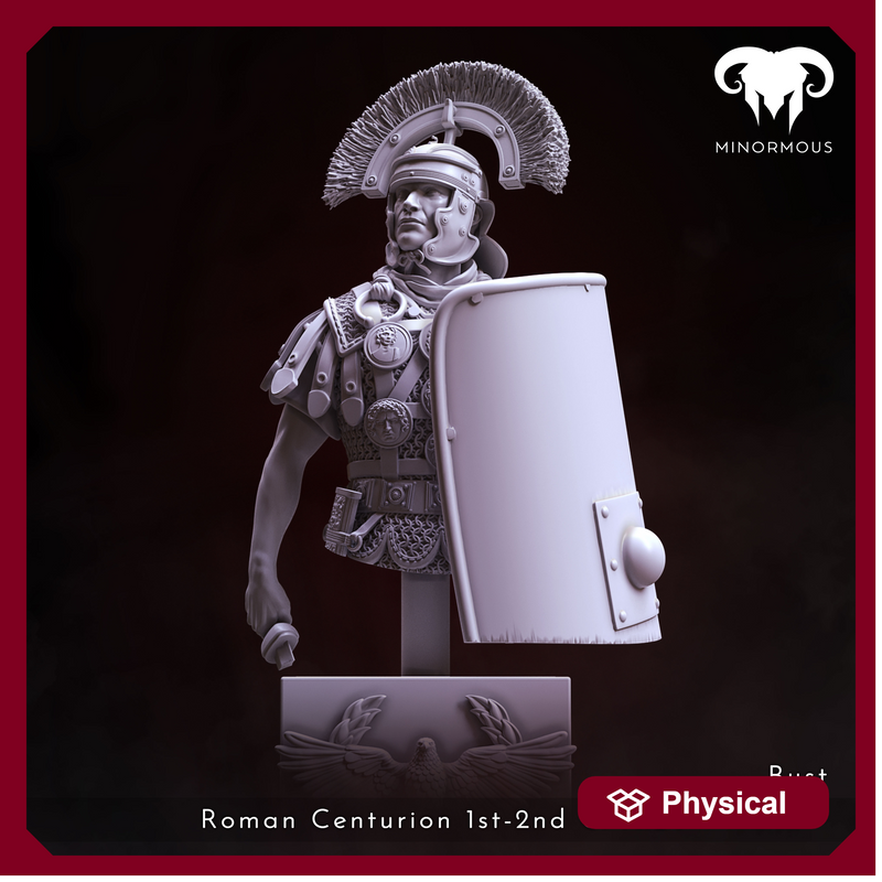 Bust - Roman Centurion 1st-2nd C. A.D. Bravery and Valor!