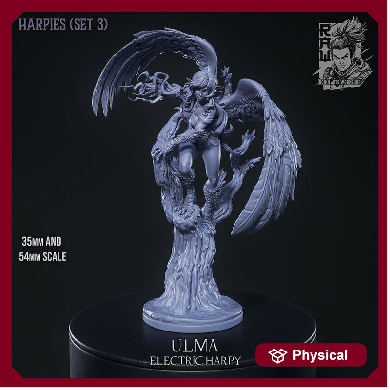 Harpy Ulma - Storm Harpy Pose 2