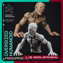 Oversized Humanoid - SCP "The D&D incursion" - PRESUPPORTED - 32mm scale.