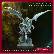 Sci-Fi Flying Insectoid Hemothrax Hovercrim Miniature | 25mm, 40mm, 50mm, 60mm BASE SIZES | Resin Unpainted | Sci-fi Archvillain Games - Only-Games