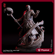 Wizard, Warlock, Sorcerer, Cleric | 28mm,32mm,54mm,75mm,100mm Scale | Player Character Mini Minis D&D 5e Pathfinder Figurine | Flesh of Gods - Only-Games