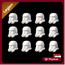 (Legion) 12x Stormptrooper Helmets