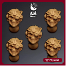 Techno Priests Type 4 - Miniature Heads