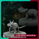 Thala, baby Triceratops