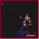 Glamorous Cyber Warrior Brandi - Action! Pinup