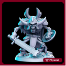 Skeleton - fighter - 32mm - DnD