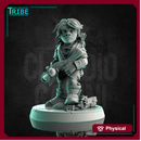 (0208) Male halfling ranger with a bow