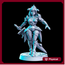 Varuna (Female Knight) 32mm - DnD