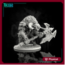 (L 0003) Minotaur with big axe