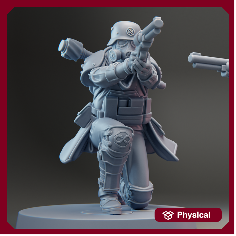 002B | Pistolman, Trench Club | ZUG 7 - Only-Games