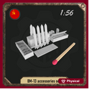 1/56 BM-13 accessories set