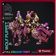 Wolf Puppet - Pre-Coloured - 32mm Scale - Only-Games