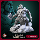Bloody Bitbat 32mm and 75mm heroic miniature