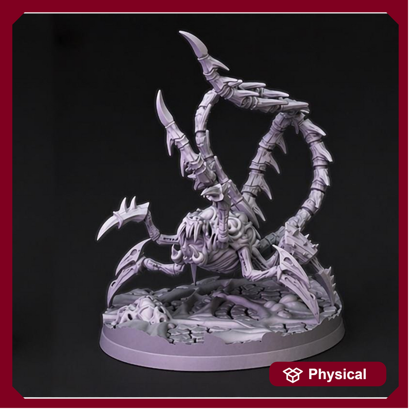 Eldritch Aberration Monster Miniature | Void Horror Boss | DnD UNPAINTED Resin - Only-Games