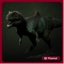 Concavenator walking 1-35 scale pre-supported dinosaur