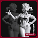 Pop Series 01b - Sexy Cyberpunk Cyborg Police Officer