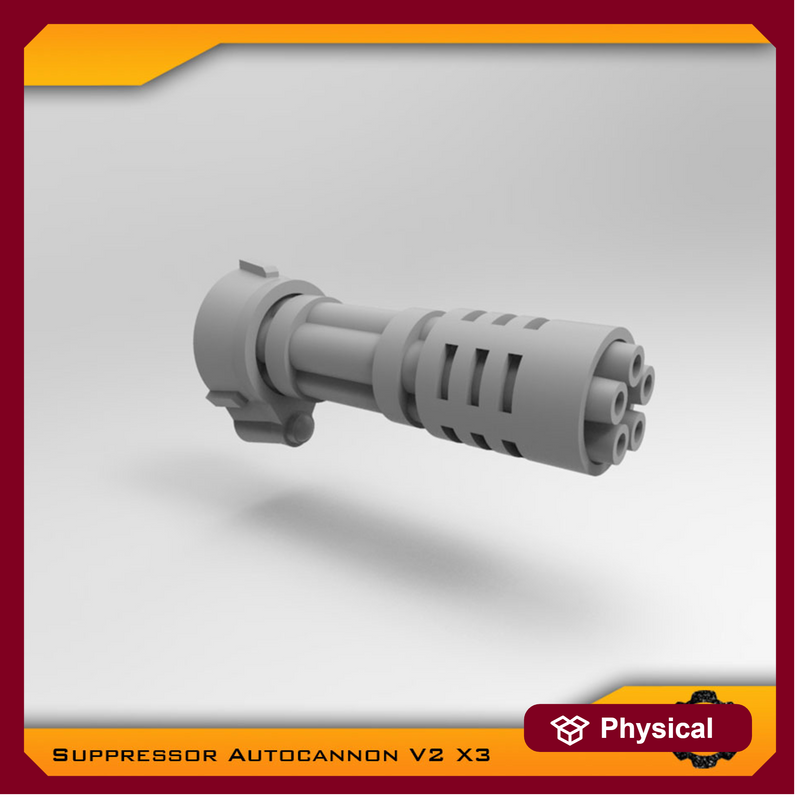 Suppressor Autocannon V2 X3