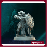 Sci-Fi Miniature Space Knight, Hellas Black Hoplites | 5 Sizes /Scales | Resin Mini - Only-Games