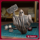Bedsheet Ghosts 04- TytanTroll Miniatures - DnD - Fantasy