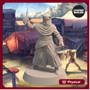 Night’s Cult Zealot – Pose 2 – 3D printable miniature – STL file