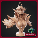 Drow Battlemage Bust