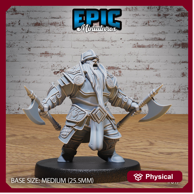 Dwarf Army Dual Axe - Only-Games