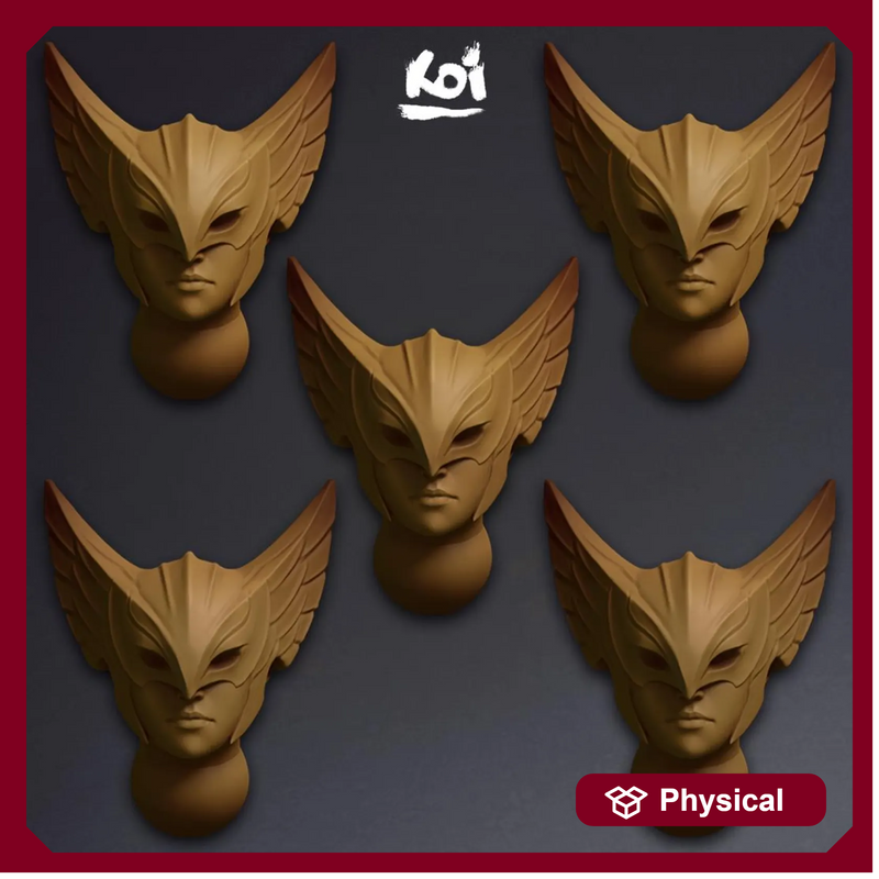Valkyries Type 2 - Miniature heads