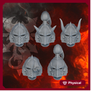 Legion of Indivisible Heads Set x5