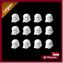 (Legion) 12x First Order Stormptrooper Helmets
