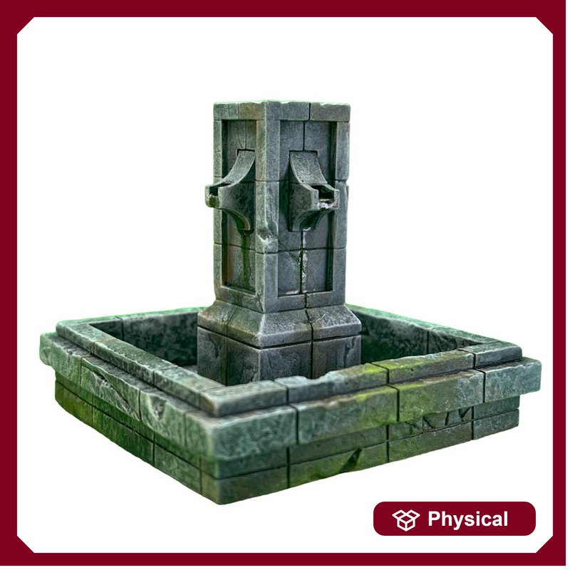 Town fountain