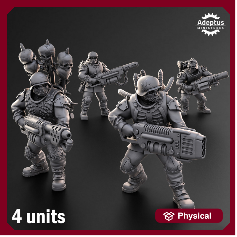 Special weapons. Varrox regiment. Renegades and Heretics
