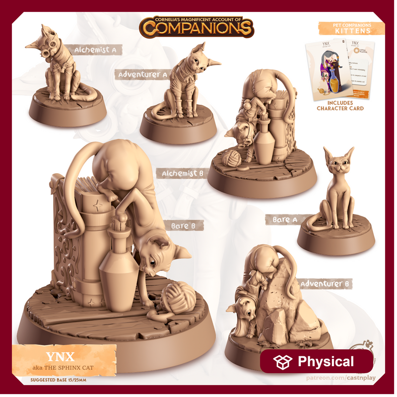 Ynx (Sphinx Cat) - Only-Games