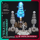 Tesla Coil - Enviroment/Scatter Terain - PRESUPPORTED - 32mm Scale