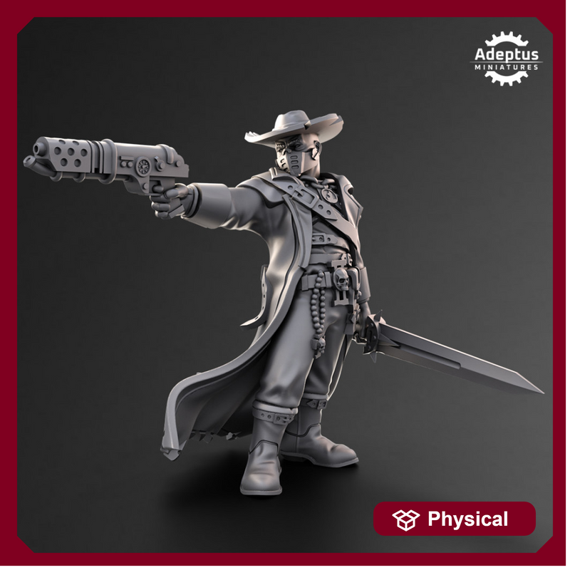 Inquisitor Ravena. Pose 1. Imperial Guard